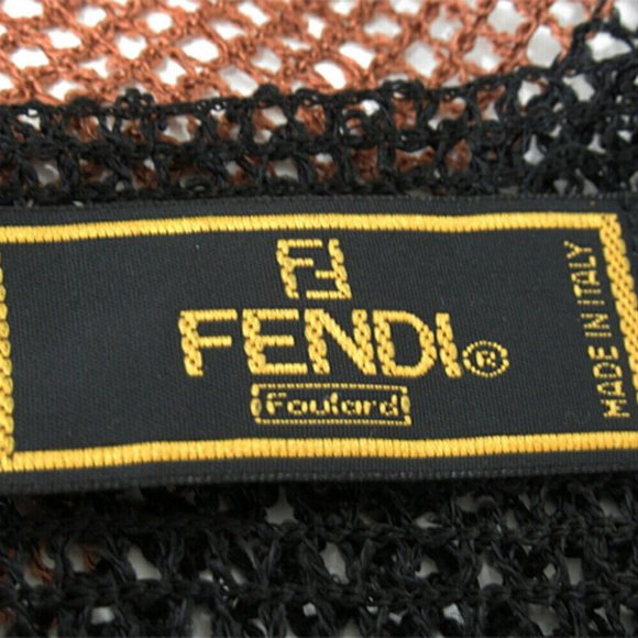 ENDI Shawl Stripe Vis Course Rayon Authentic USED - Picture 5 of 6